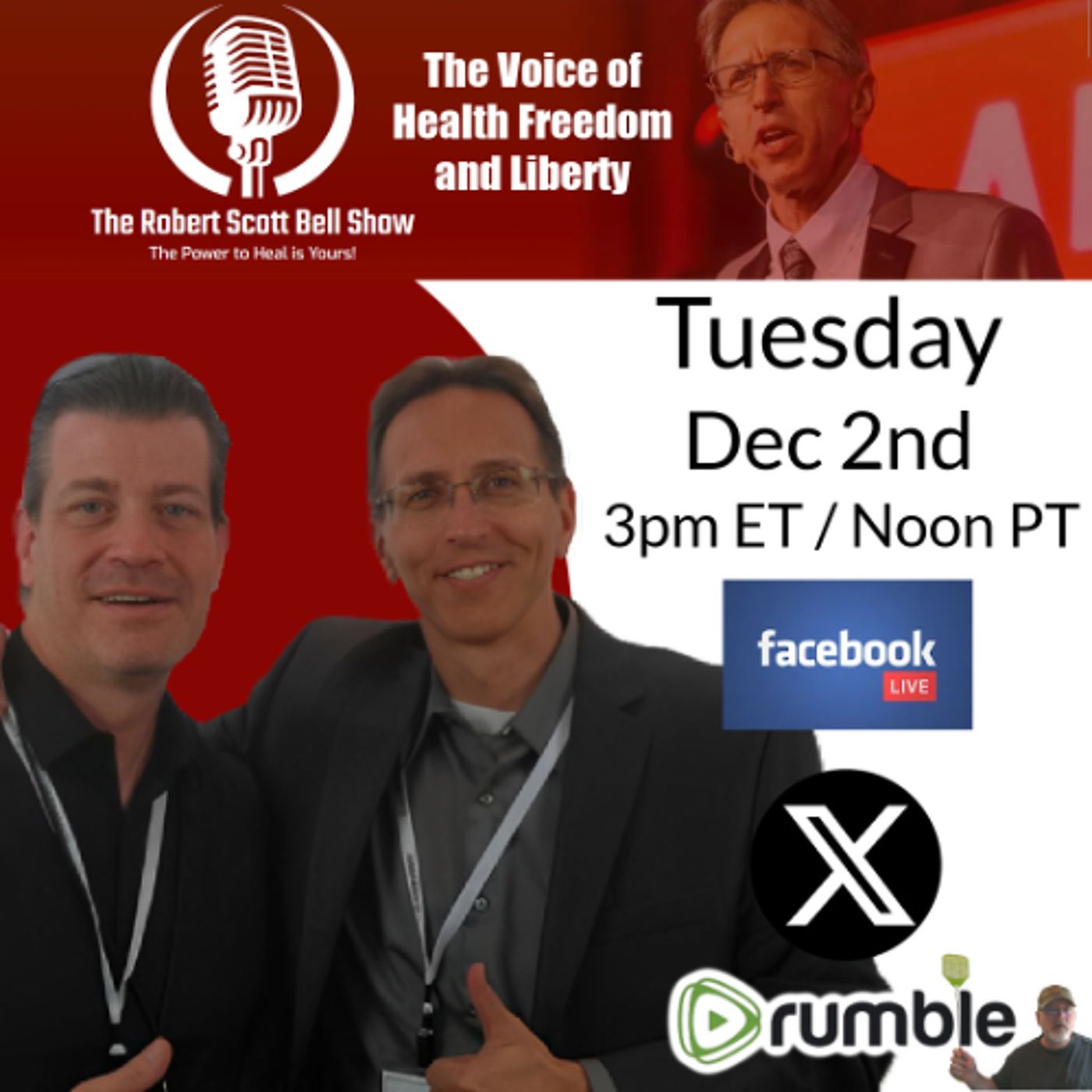 Pfizer Hid mRNA Deaths, Nutrition Confusion Grows, U.S. Skips World AIDS Day, Activism Breeds Narcissism - The RSB Show 12-2-25 episode artwork