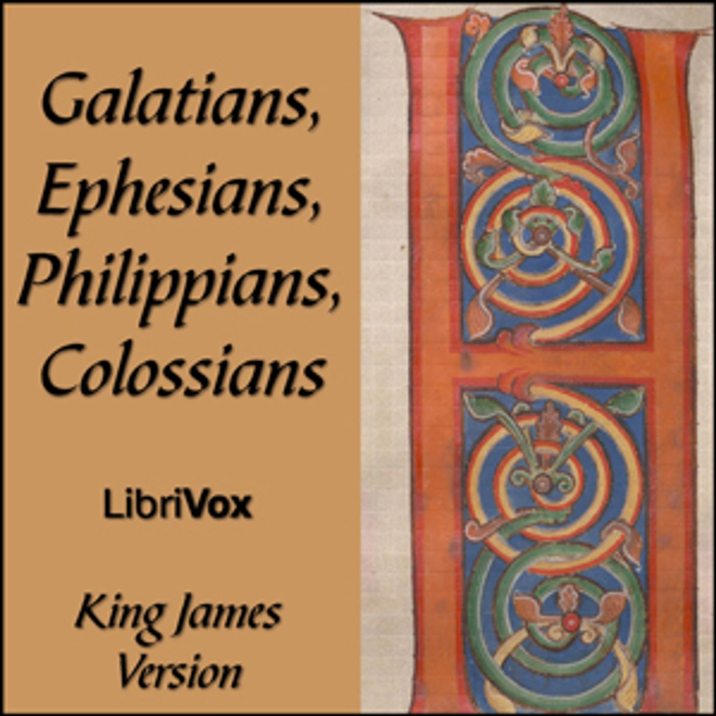 King James Bible - Galatians, Ephesians, Philippians, Colossians cover art