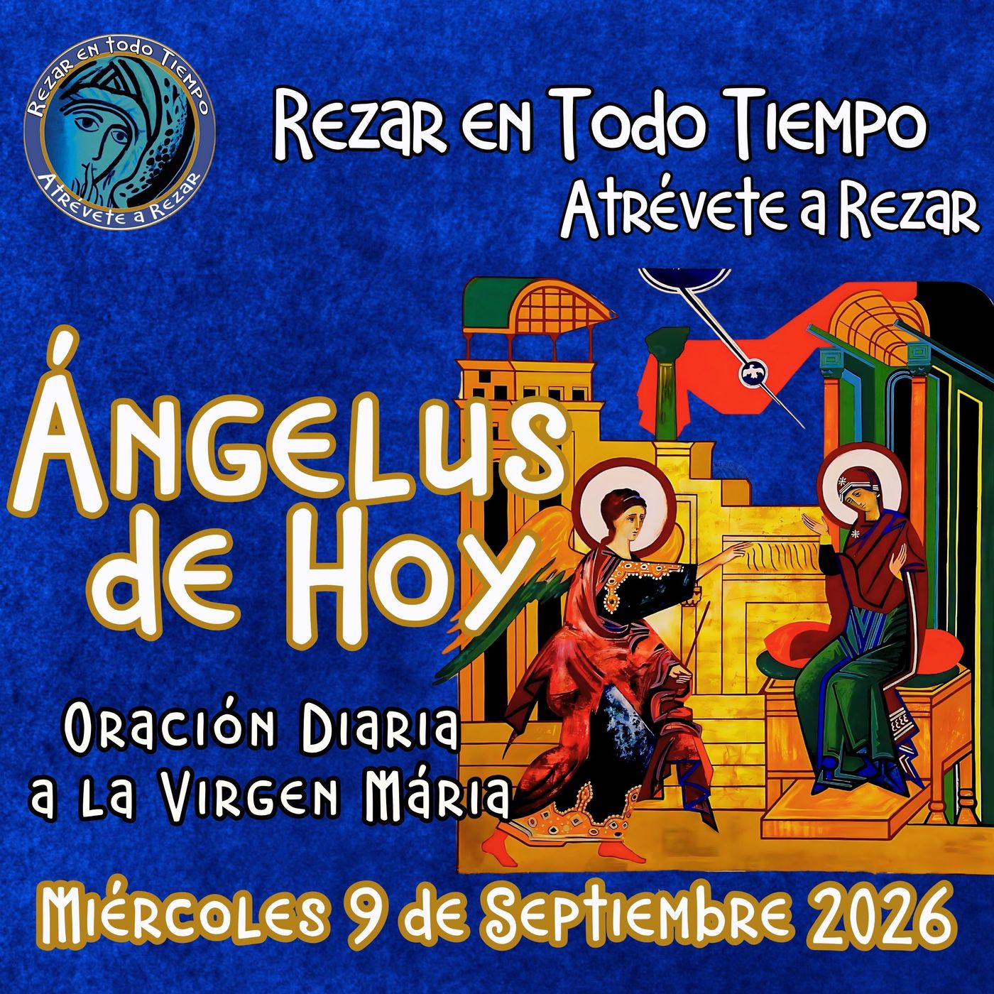 Oración del Ángelus de hoy, Miércoles 9 de Septiembre 2026. episode artwork