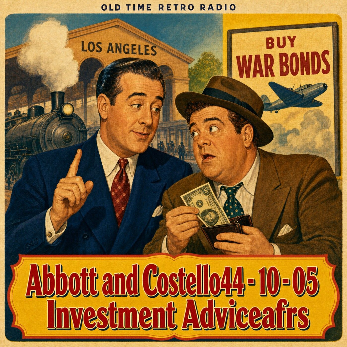 Abbott and Costello - "Abbott and Costello44 - 10 - 05Investment Adviceafrs" (1944) episode artwork