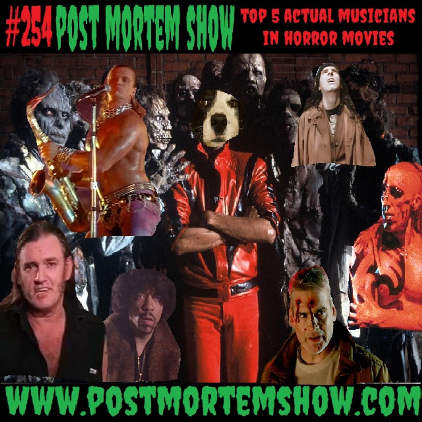 e254 - Demon Pimp Mucus Pile (Top 5 Actual Musicians in Horror Movies) episode artwork