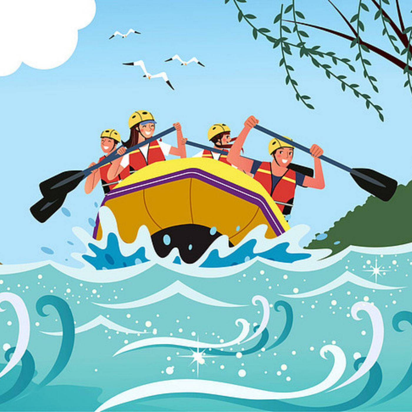 Have you tried 'loser rafting'?