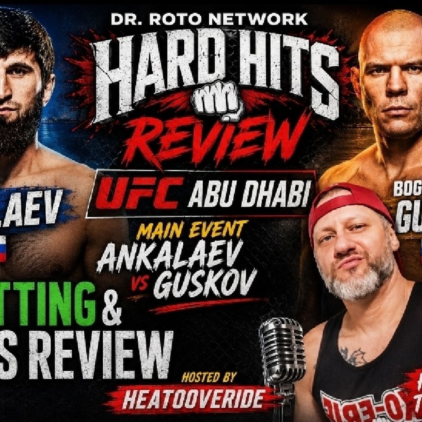 The Hard Hits Review | UFC Abu Dhabi: Ankalaev vs. Guskov — Bring The Pain cover