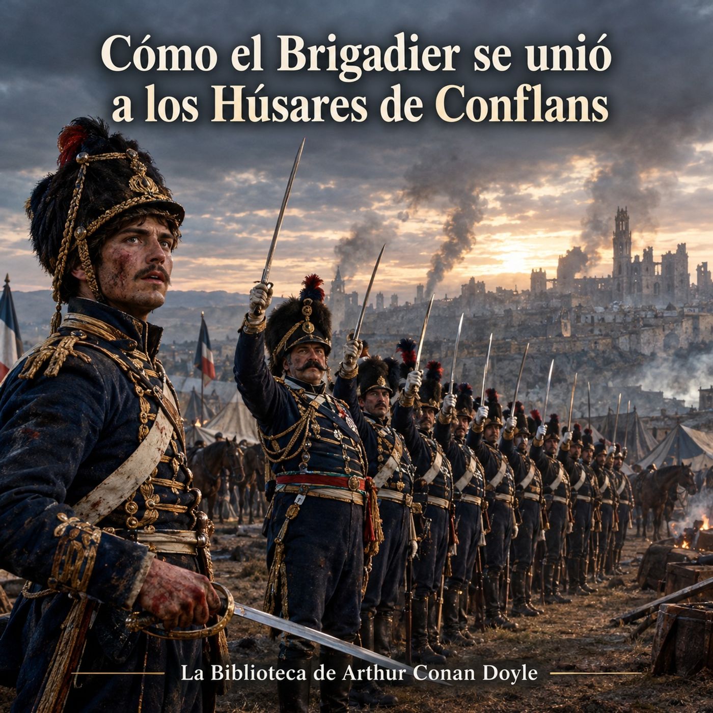 148 - Cómo el Brigadier se unió a los Húsares de Conflans - Audiolibro - Arthur Conan Doyle episode artwork