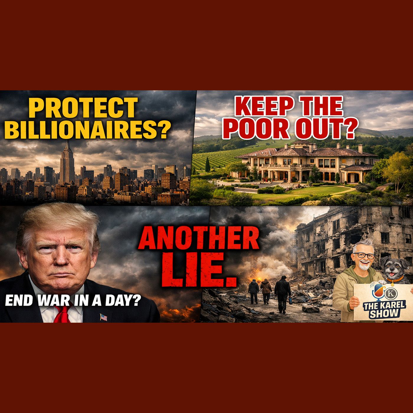 NYC Tax War, Billionaire Backlash, Trump’s Ukraine Failure & The Culture Shift No One Wants to Admit episode artwork