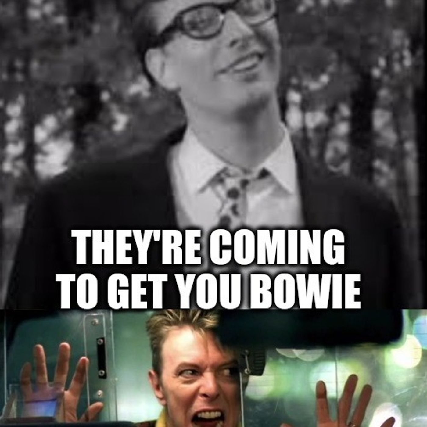 i'm afraid of Johnny:  David Bowie/Night of the Living Dead Mash up