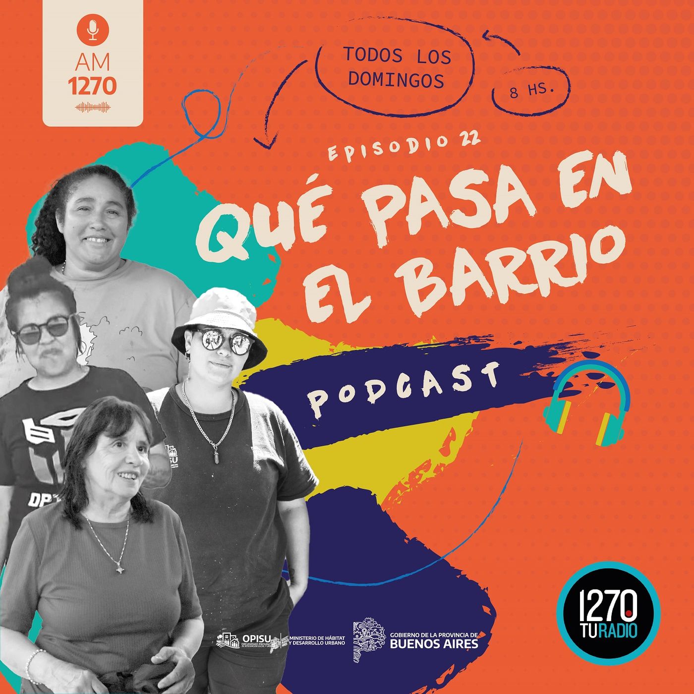 “Es clave el arte y la música en los centros comunitarios, en los barrios, para que los chicos se puedan expresar.” episode artwork
