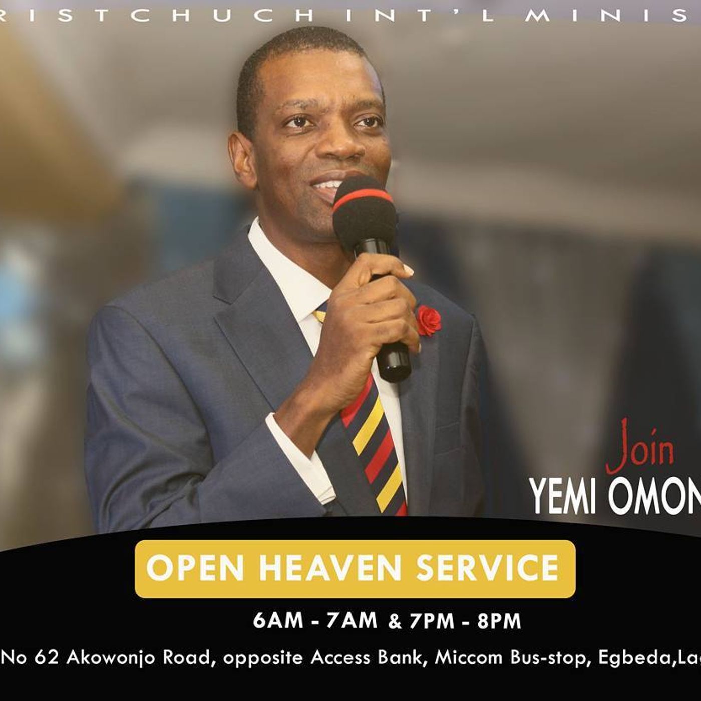 Audio Message w/ Pst Yemi Omoniyi