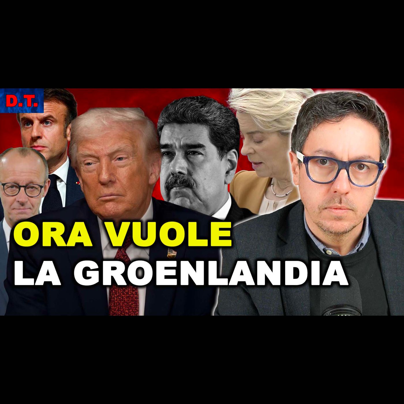 ORA TUTTI AMICI DI TRUMP CHE “SALVA” IL VENEZUELA DA MADURO, MA GIÀ PUNTA LA GROENLANDIA