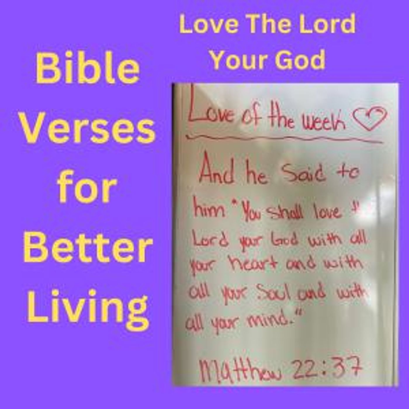 Bible Verses for Better Living
