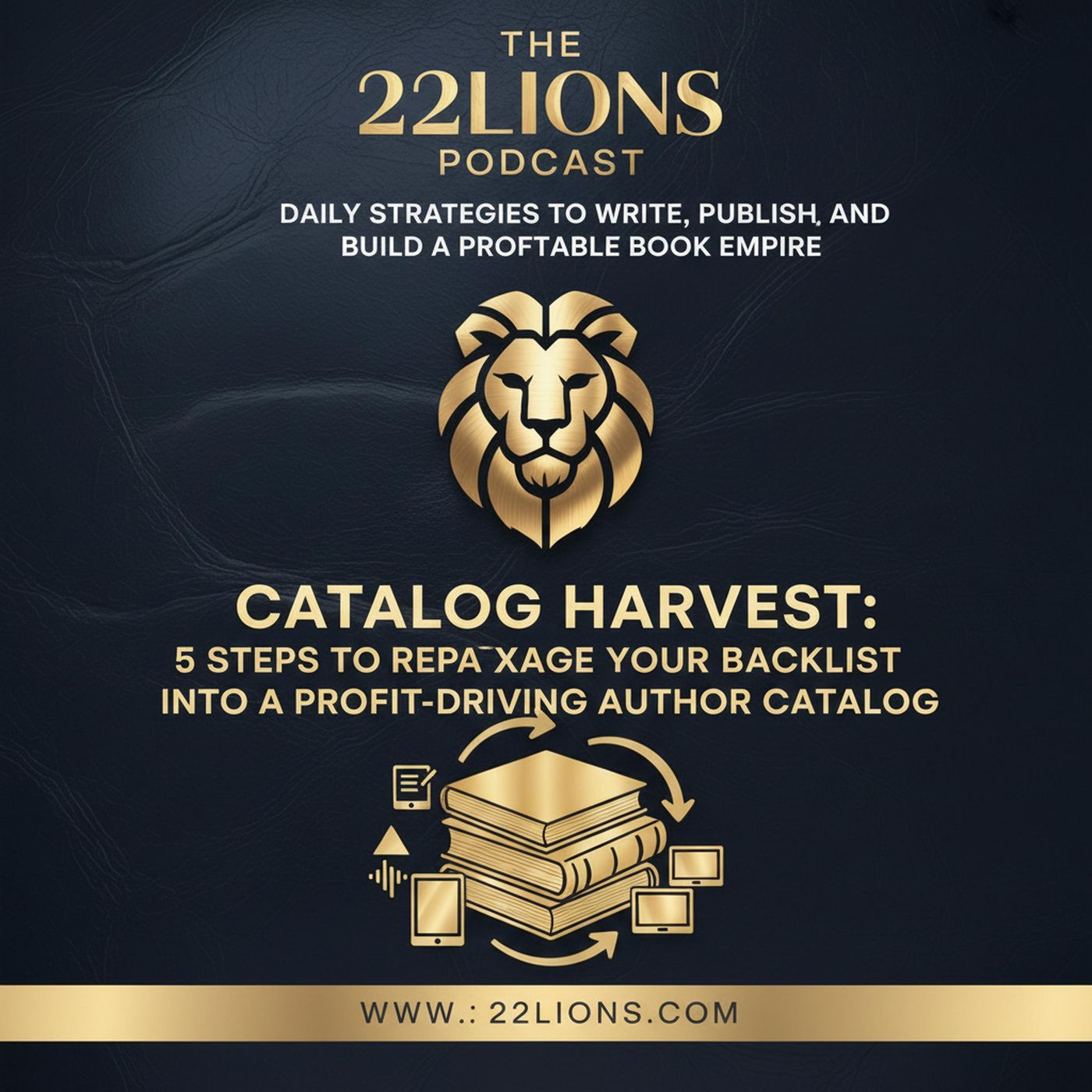 Catalog Harvest: 5 Steps to Repackage Your Backlist into a Profit-Driving Author Catalog episode artwork