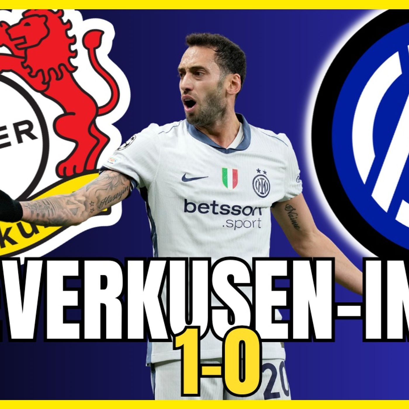 BAYER LEVERKUSEN INTER 1-0: PERSA SENZA NEANCHE PROVARCI! E L'ATTACCO...