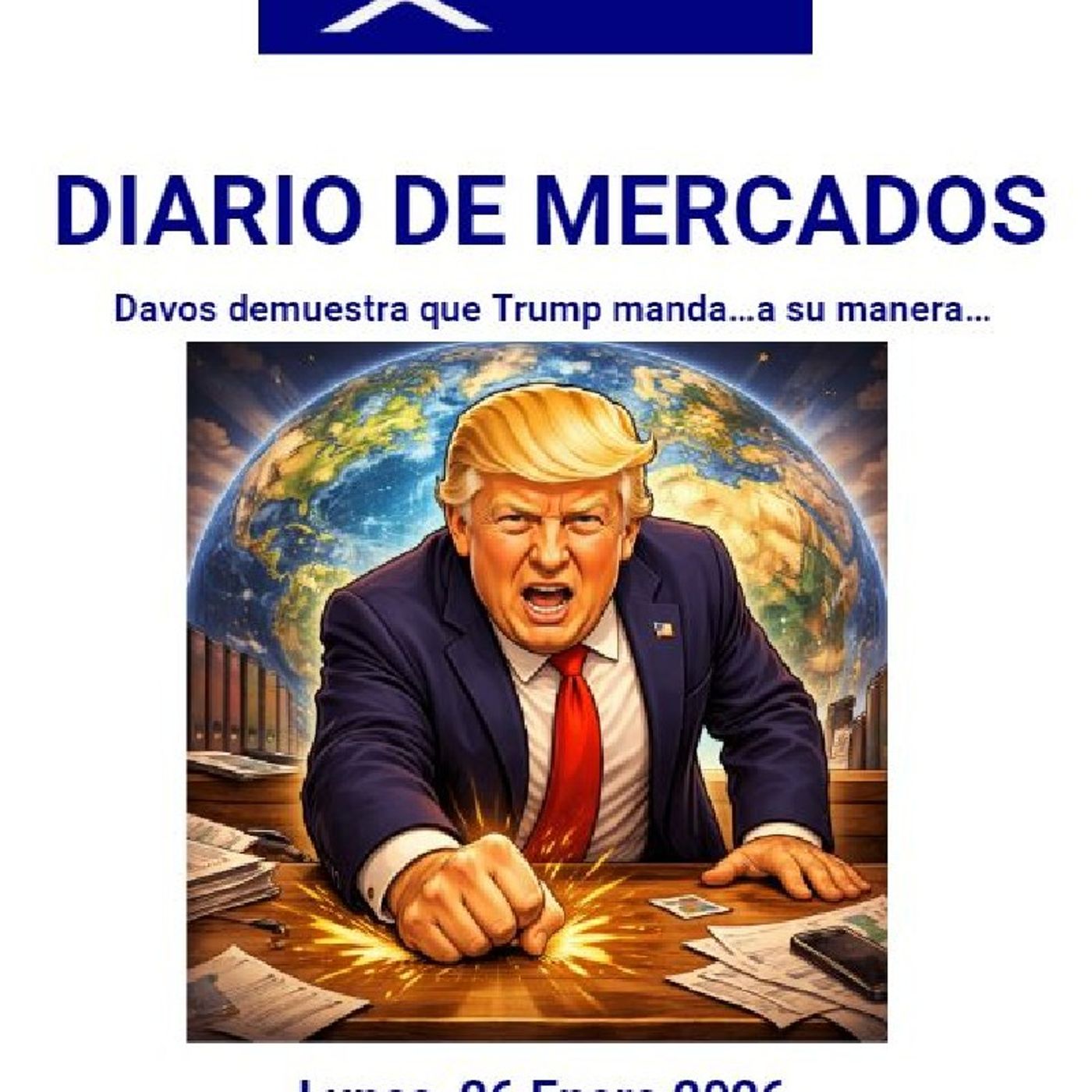 PODCAST en abierto DIARIO DE MERCADOS Lunes 26 Enero