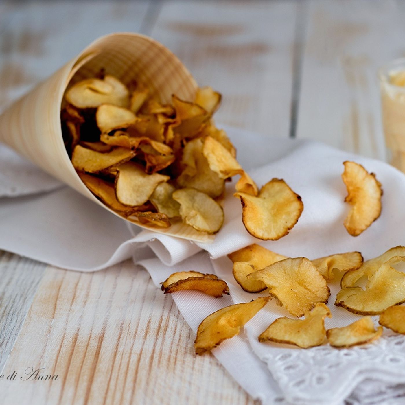 Chips di topinambur