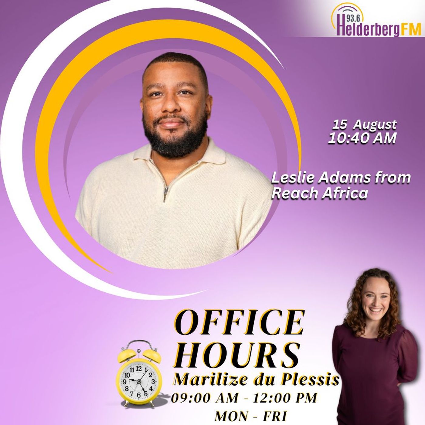 WHAT TO WATCH: Leslie Adams, Sales Director At Reach Africa On #OfficeHours episode artwork