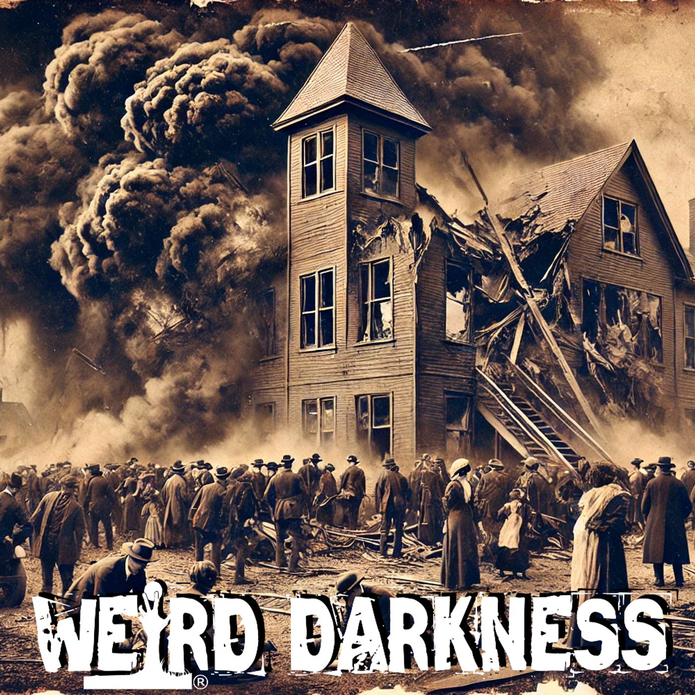 “WHAT HAPPENED WHEN HELL CAME TO BATH MICHIGAN?”: More True Disturbing Stories! #WeirdDarkness - podcast episode cover