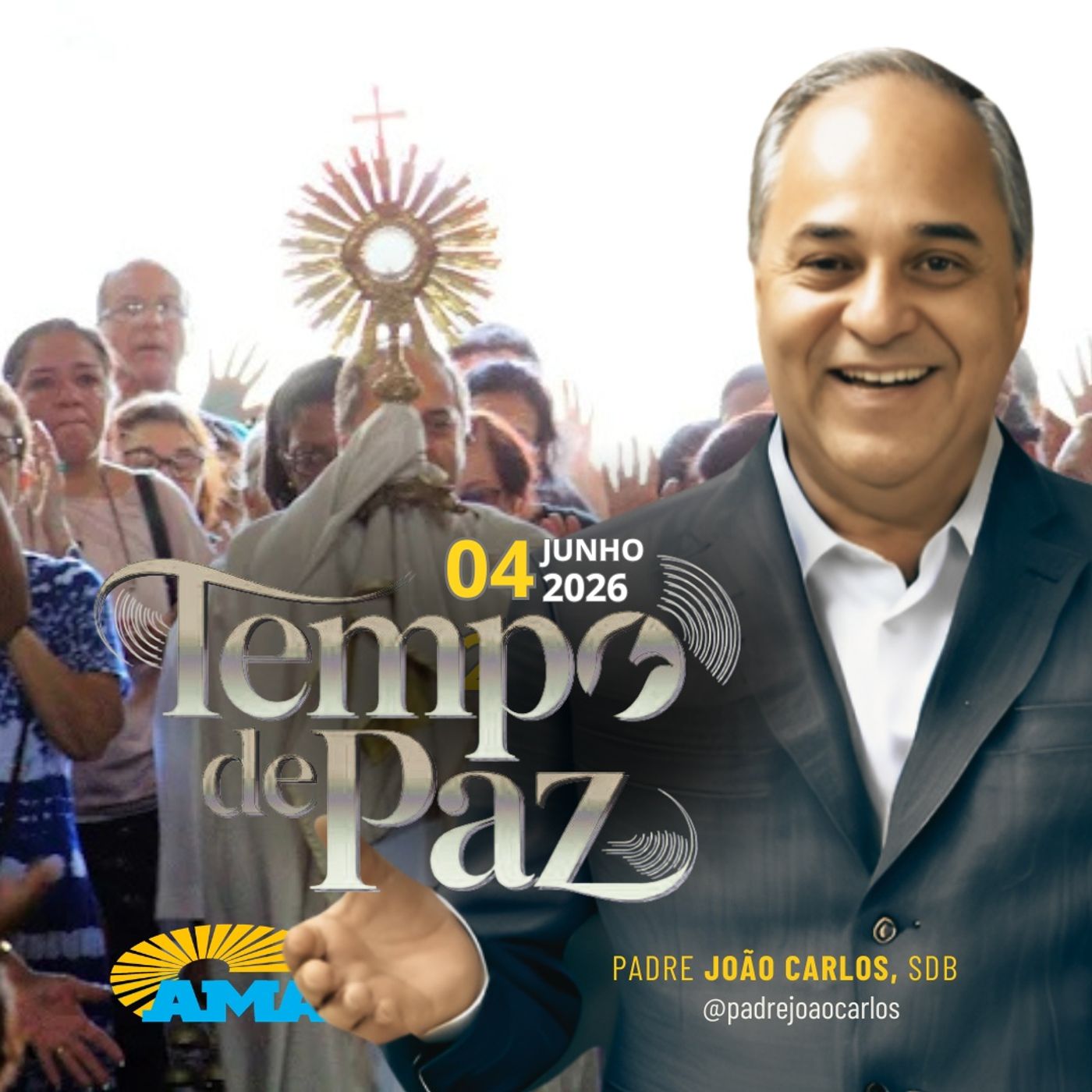 04/06/26 - Programa Padre João Carlos | Tempo de Paz episode artwork