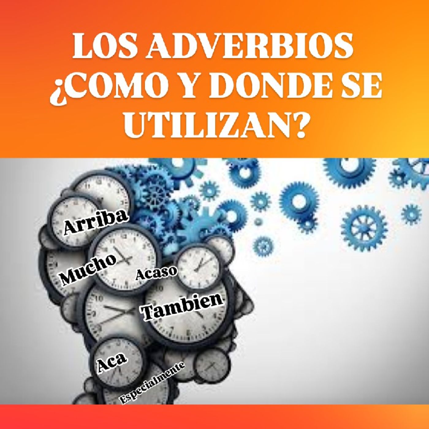 "LOS ADVERBIOS ¿COMO Y DONDE SE UTILIZA?" episode artwork