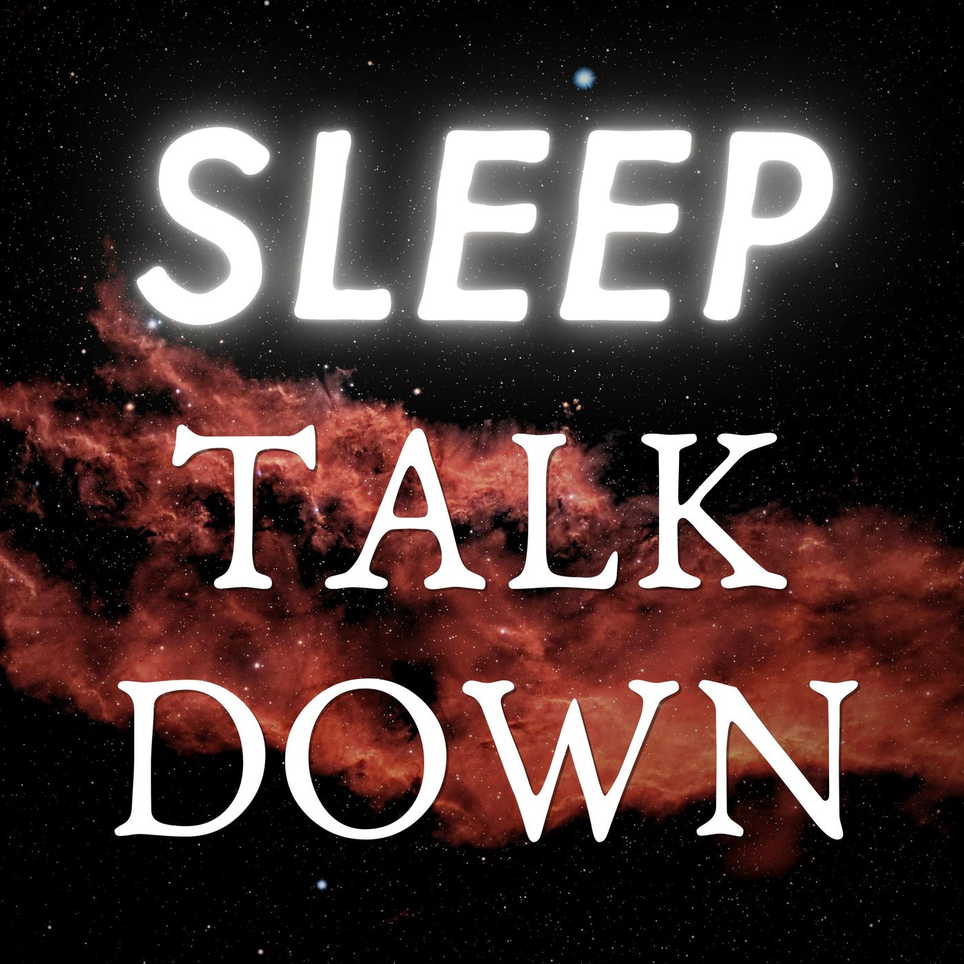 Sleep Talk Down Meditation for Anxiety - Relax, Calm and Let Go of Worry. Sleep Instantly Tonight (with relaxing rain sounds music) episode artwork