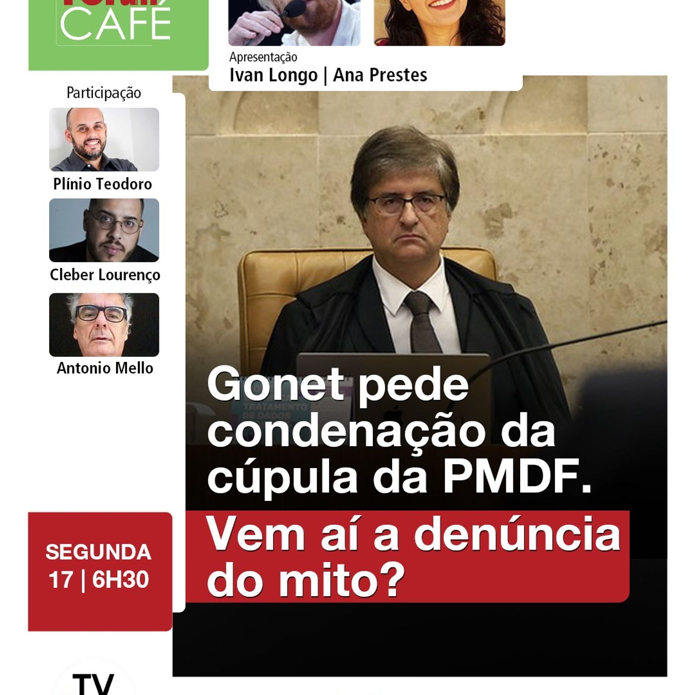 PGR pede condenação da cúpula da PMDF pelo 8/1 | Expectativa pela denúncia de Bolsonaro é grande