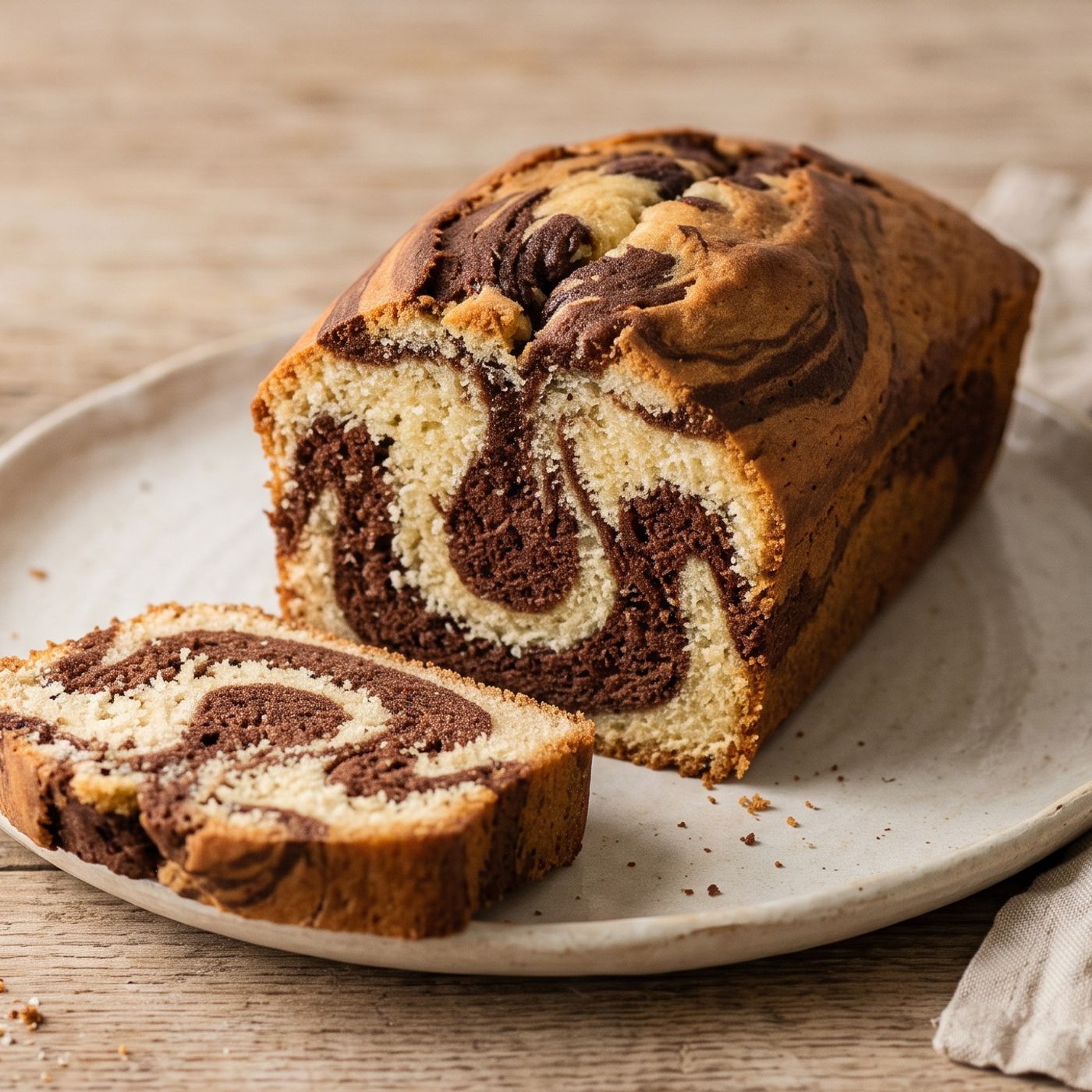 Plumcake marmorizzato sofficissimo senza burro: il trucco per un doppio colore perfetto e mai secco! episode artwork
