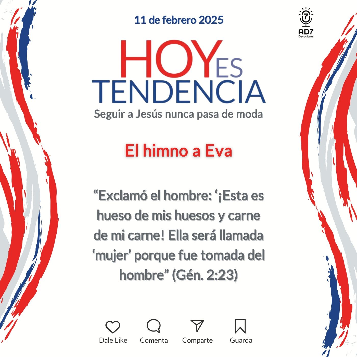 El himno a Eva ~ Devocional de Jóvenes ~ 11 de febrero 2025