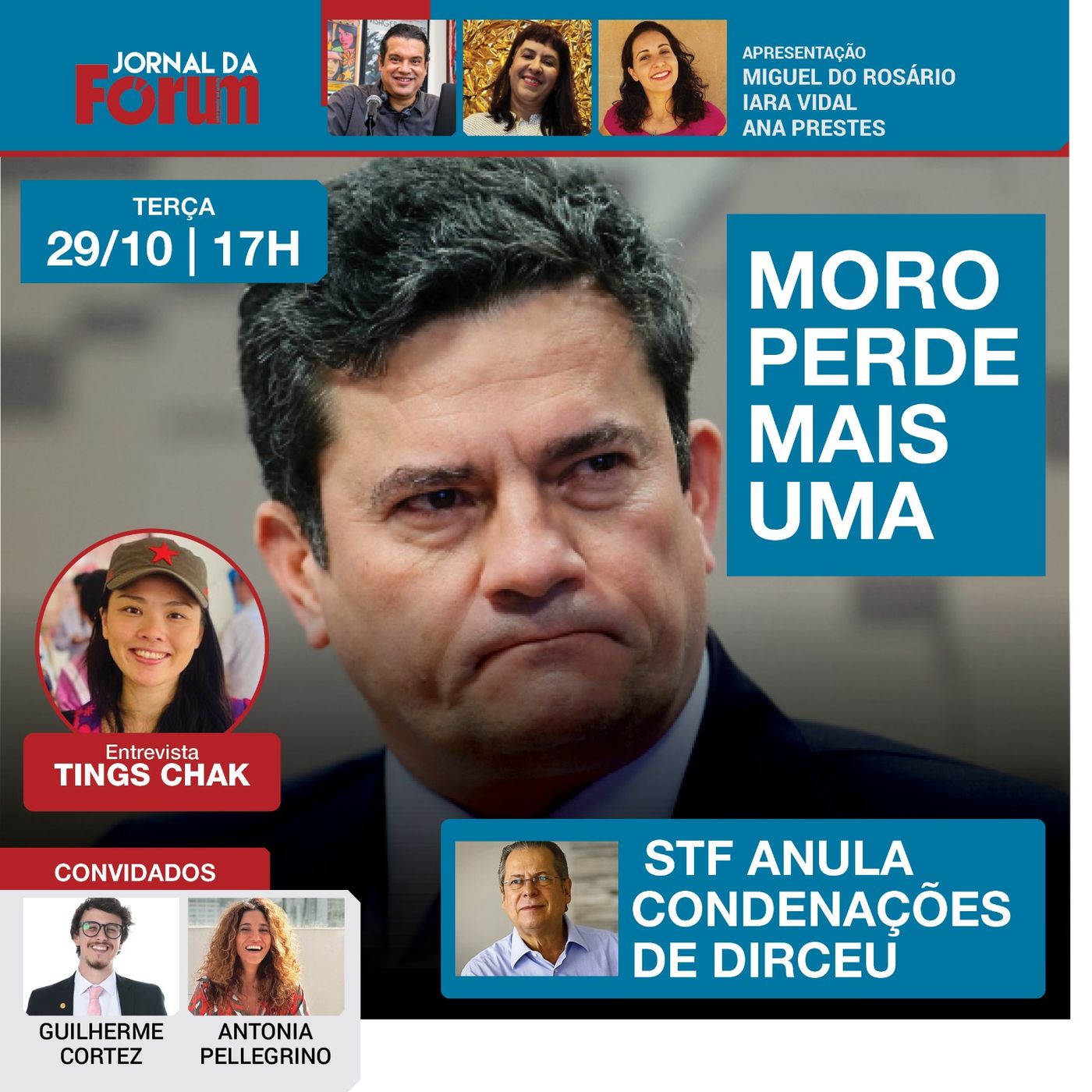 STF anula condenações de Dirceu | Brasil na Rota da Seda | Briga pública no PT | 29.10.24 episode artwork