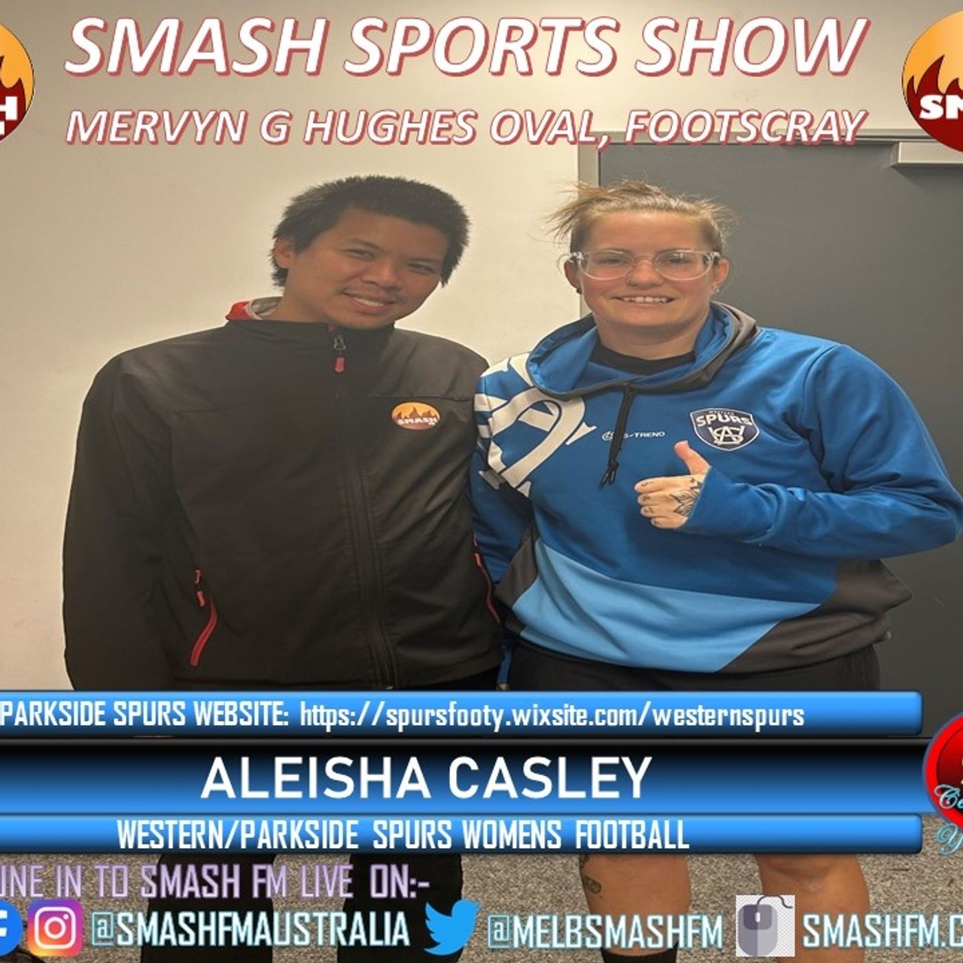 SSS10THYR: Western/Parkside Spurs Womens FC Interviews with Aleisha Casley 120423