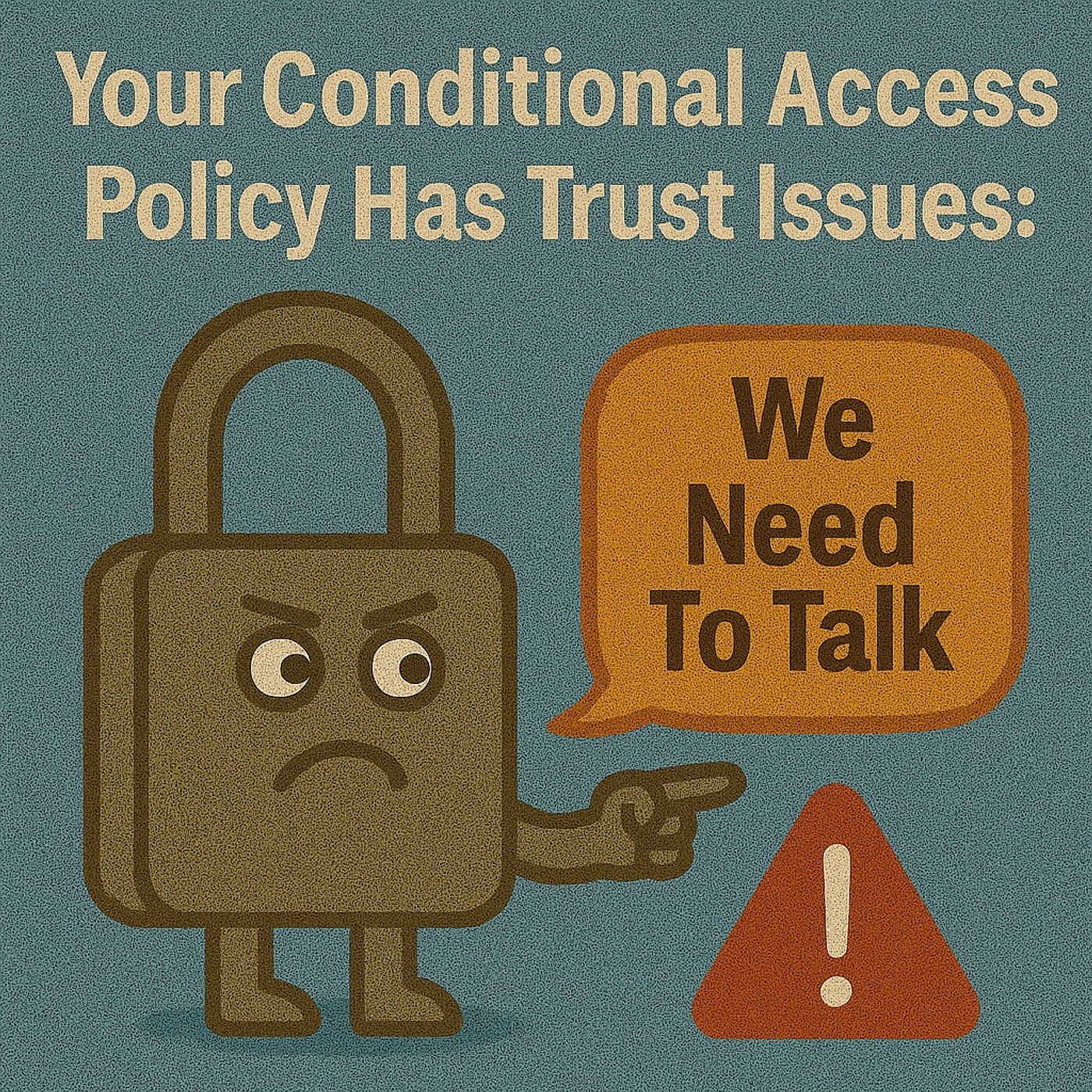 Your Conditional Access Policy Has Trust Issues: We Need To Talk