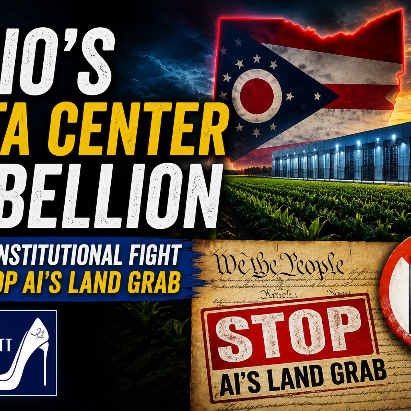 Ohio’s Data Center Rebellion: The Constitutional Fight to Stop AI’s Land Grab episode artwork