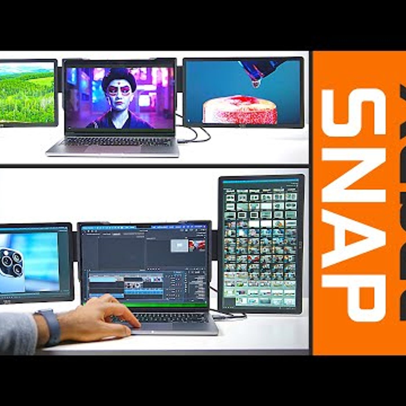 Ultimate Triple Screen Laptop Setup? Xebec Snap Overview episode artwork