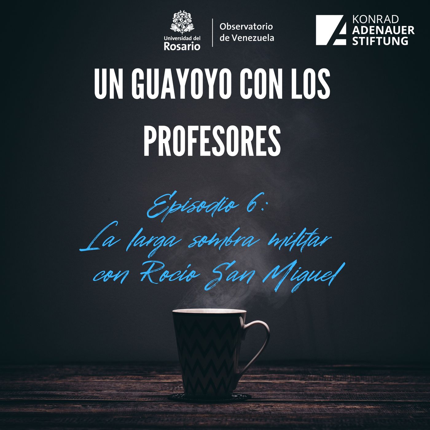 Un Guayoyo con los profesores