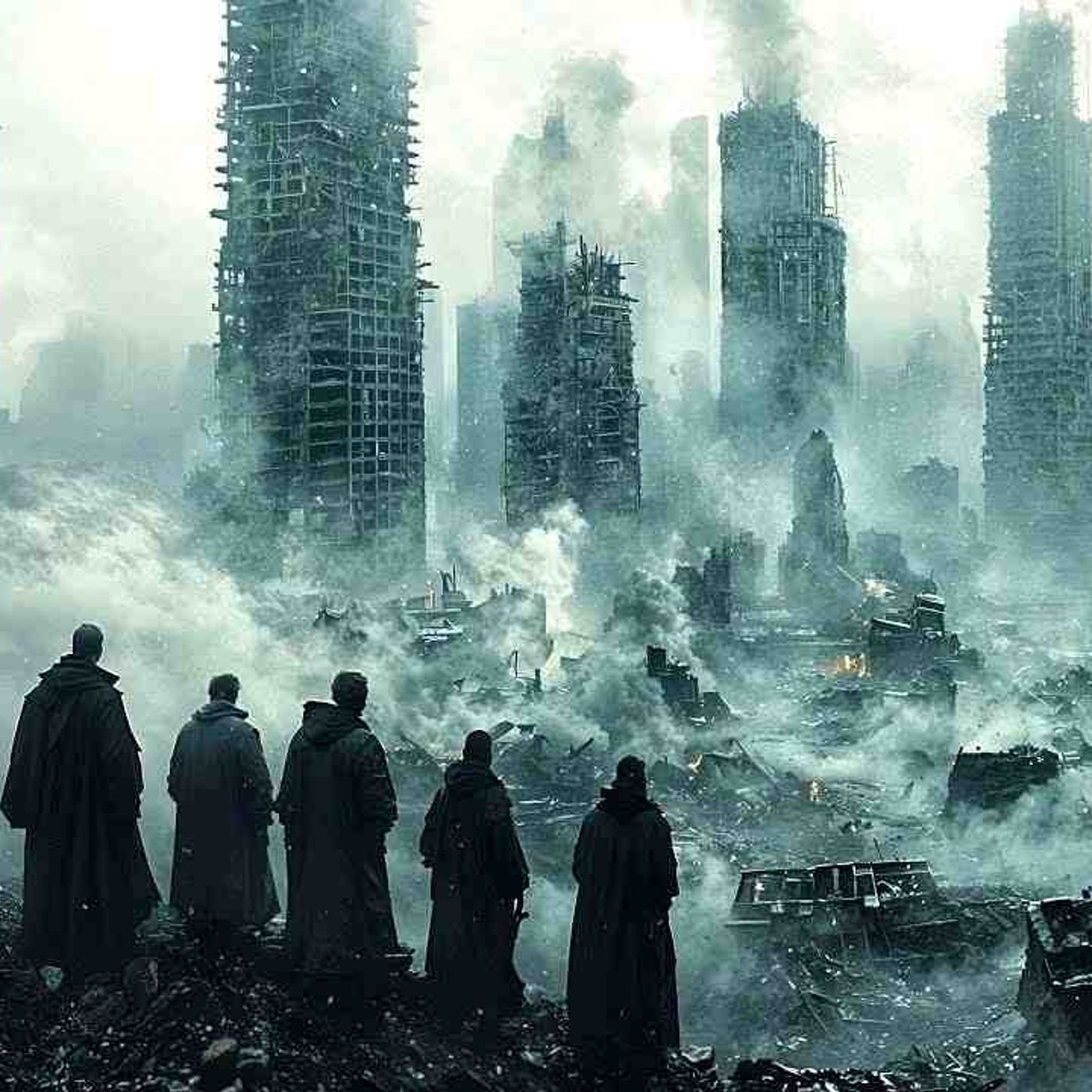 The last marines return from the Arctic and discover that 90% of humanity has gone extinct episode artwork