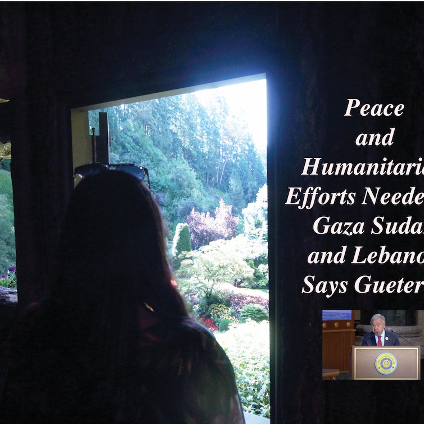 Peace and Humanitarian Efforts Needed in Gaza Sudfan and Lebanon Says Gueterres