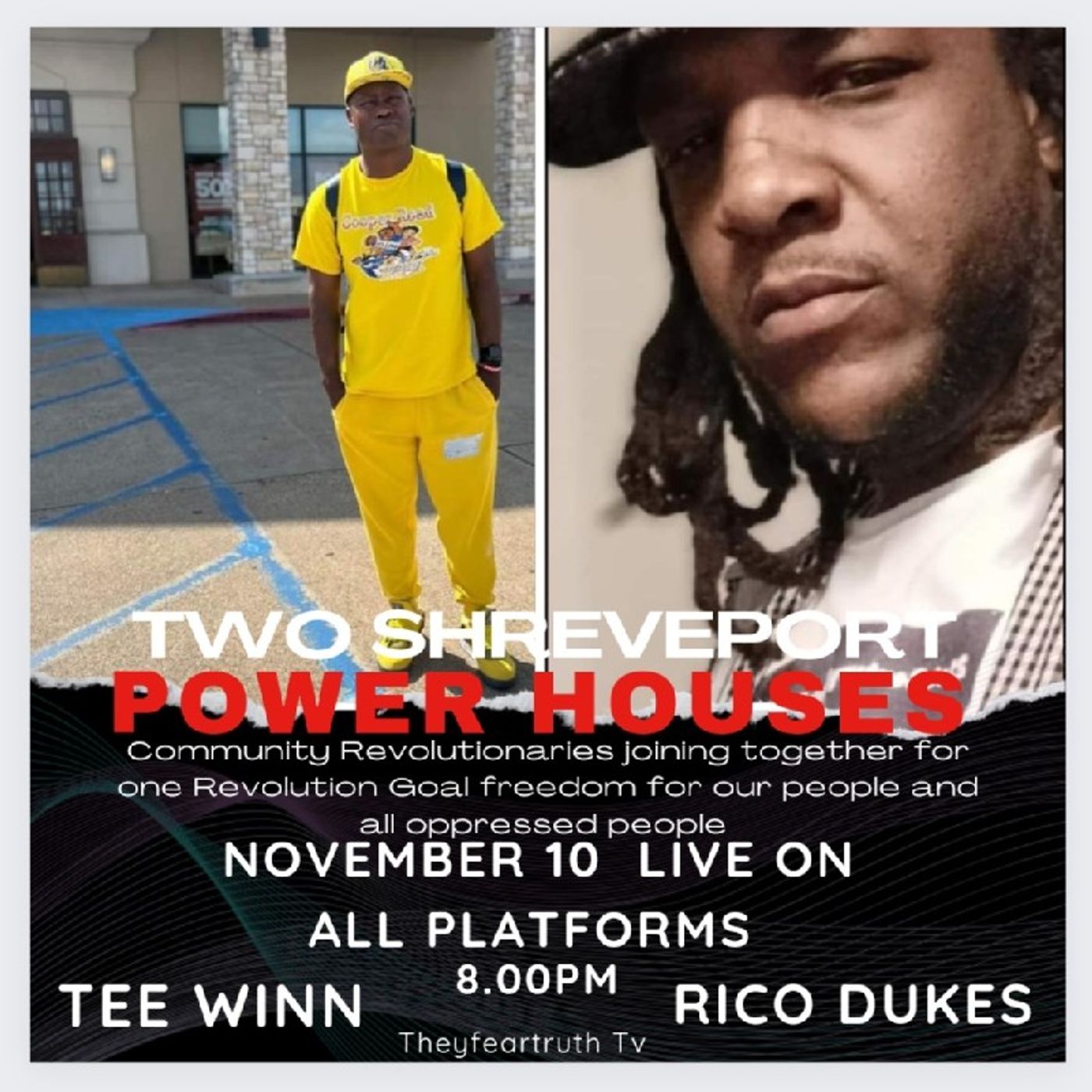 Rico Dukes Theyfeartruth Show
