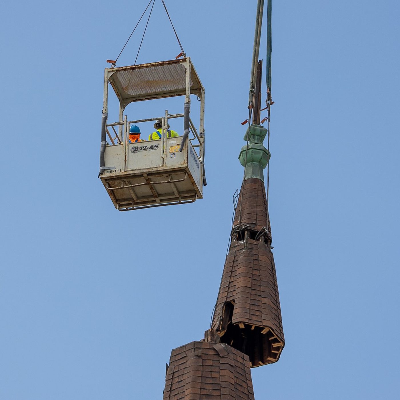 Immaculate Conception Church in Streator demolition enters final phase episode artwork