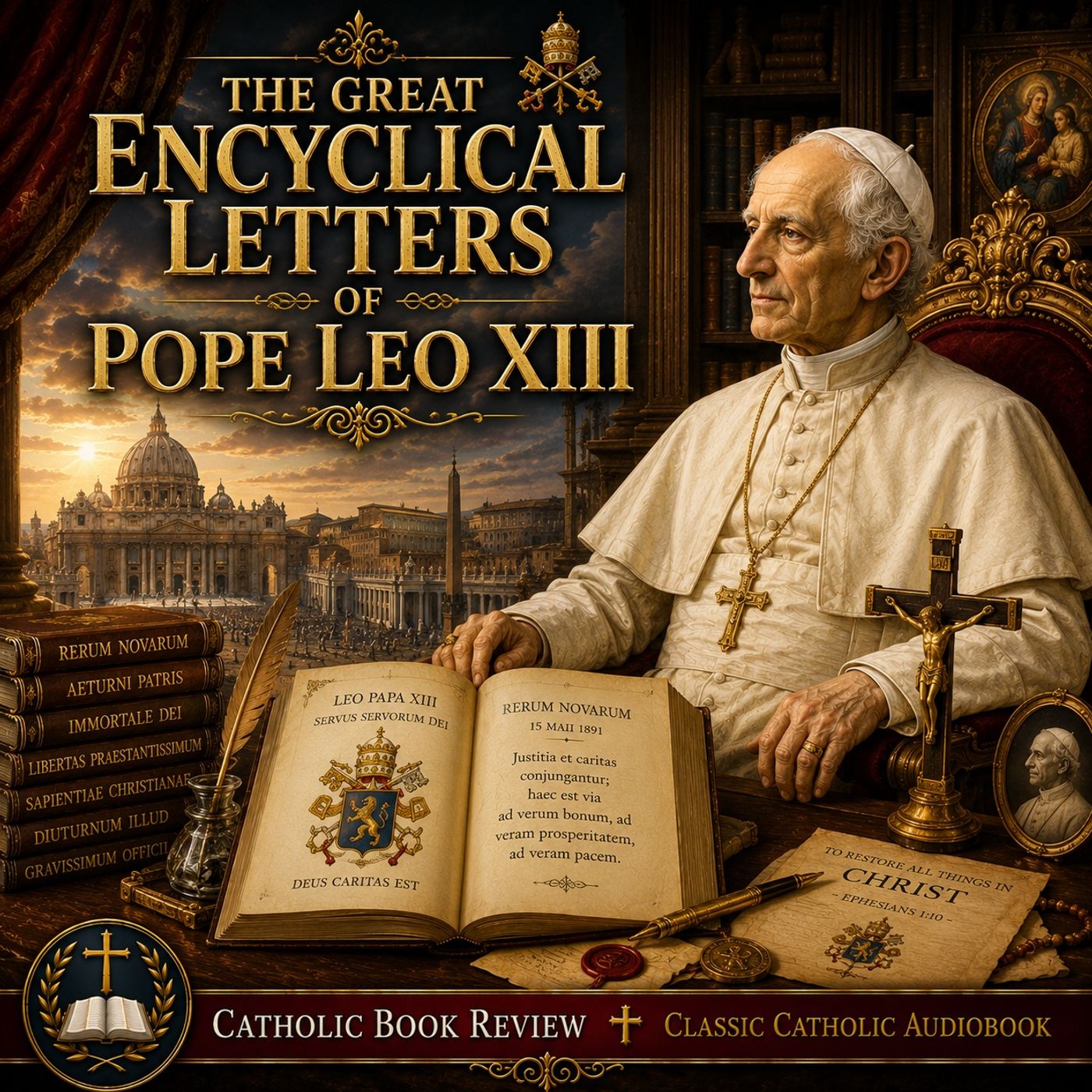 The Great Encyclical Letters of Pope Leo XIII | Complete Papal Encyclicals Audiobook | Catholic Theology & Social Teaching Part 3 episode artwork