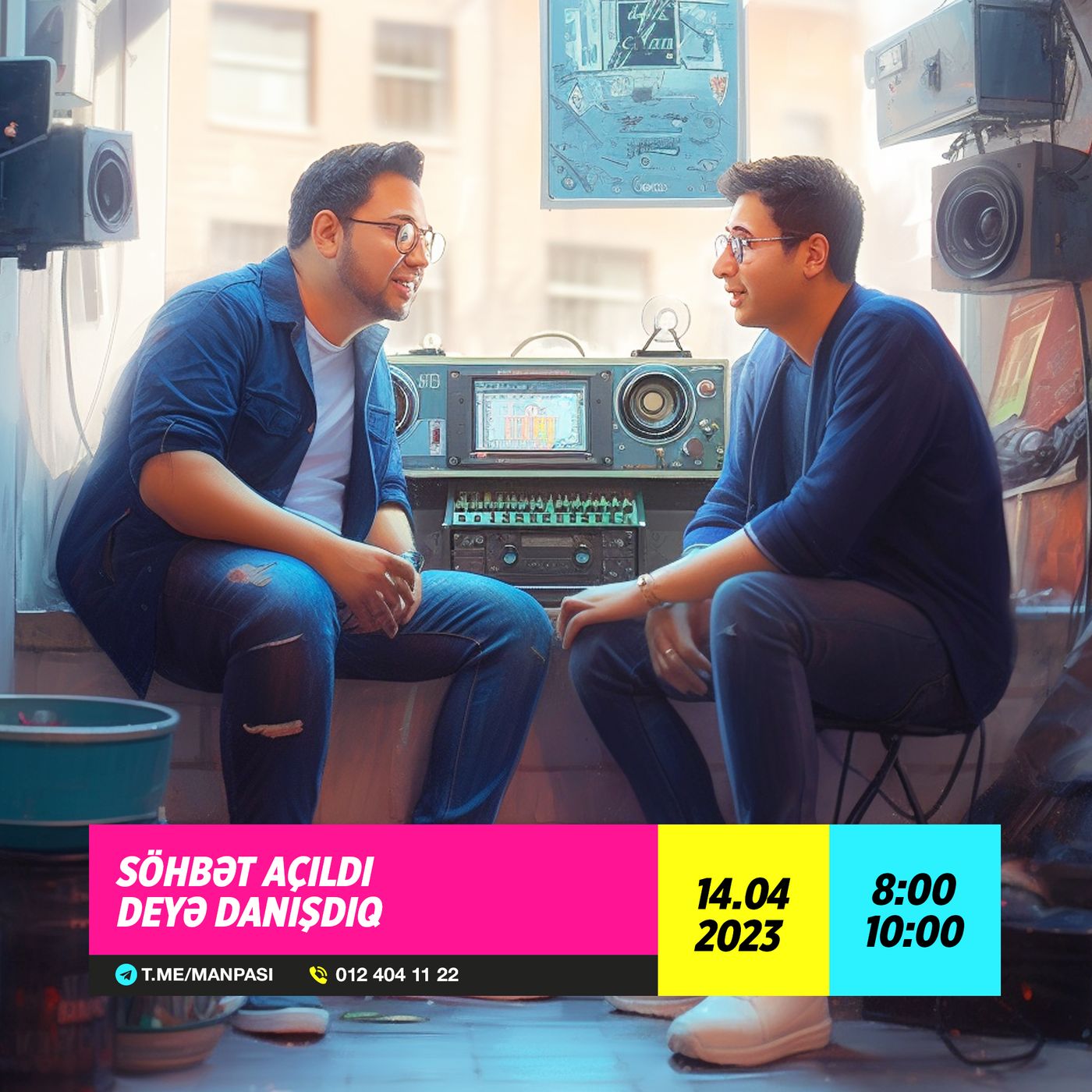 Söhbət açıldı deyə danışdıq 14.04.2023