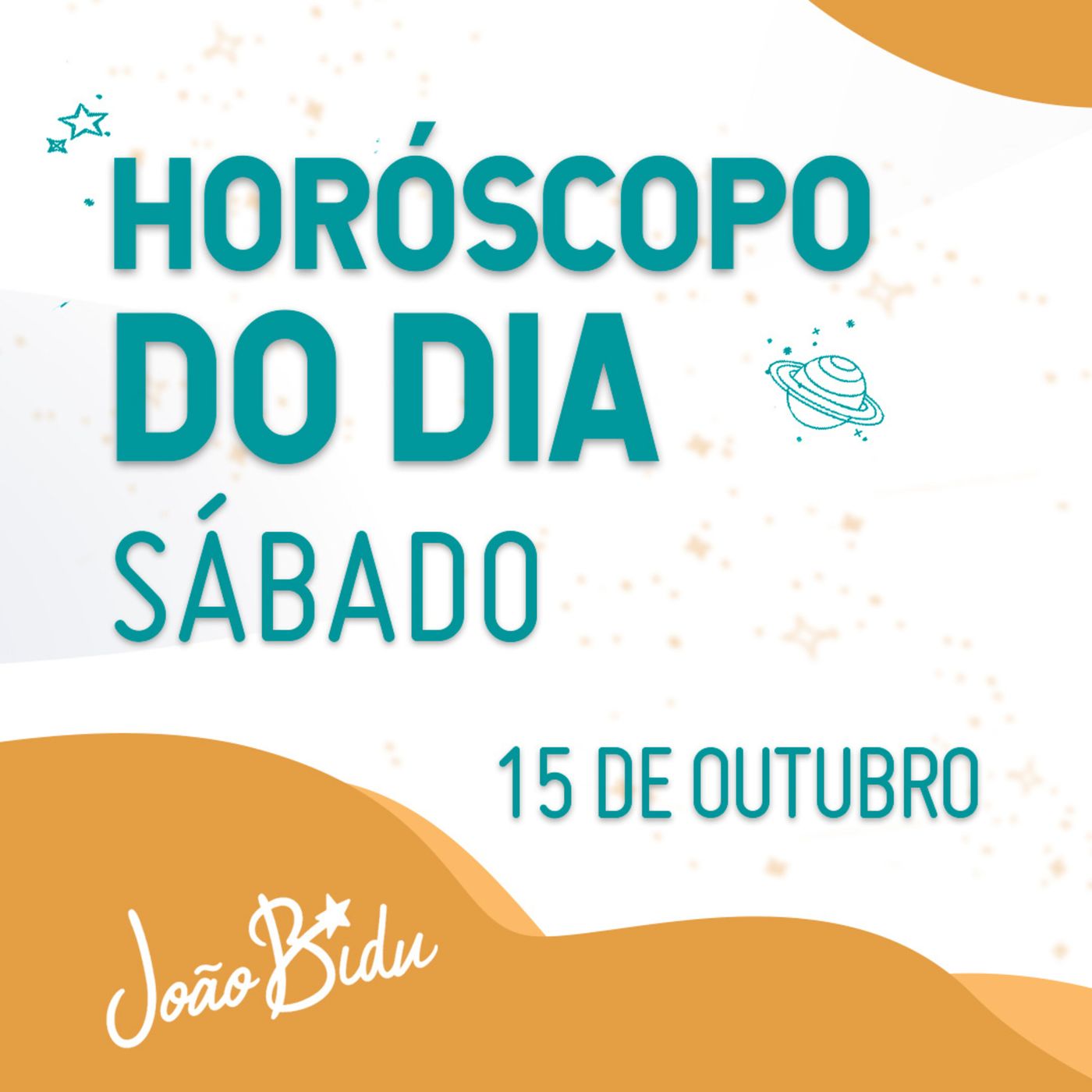 Horóscopo do Dia 15 de Outubro com João Bidu episode artwork