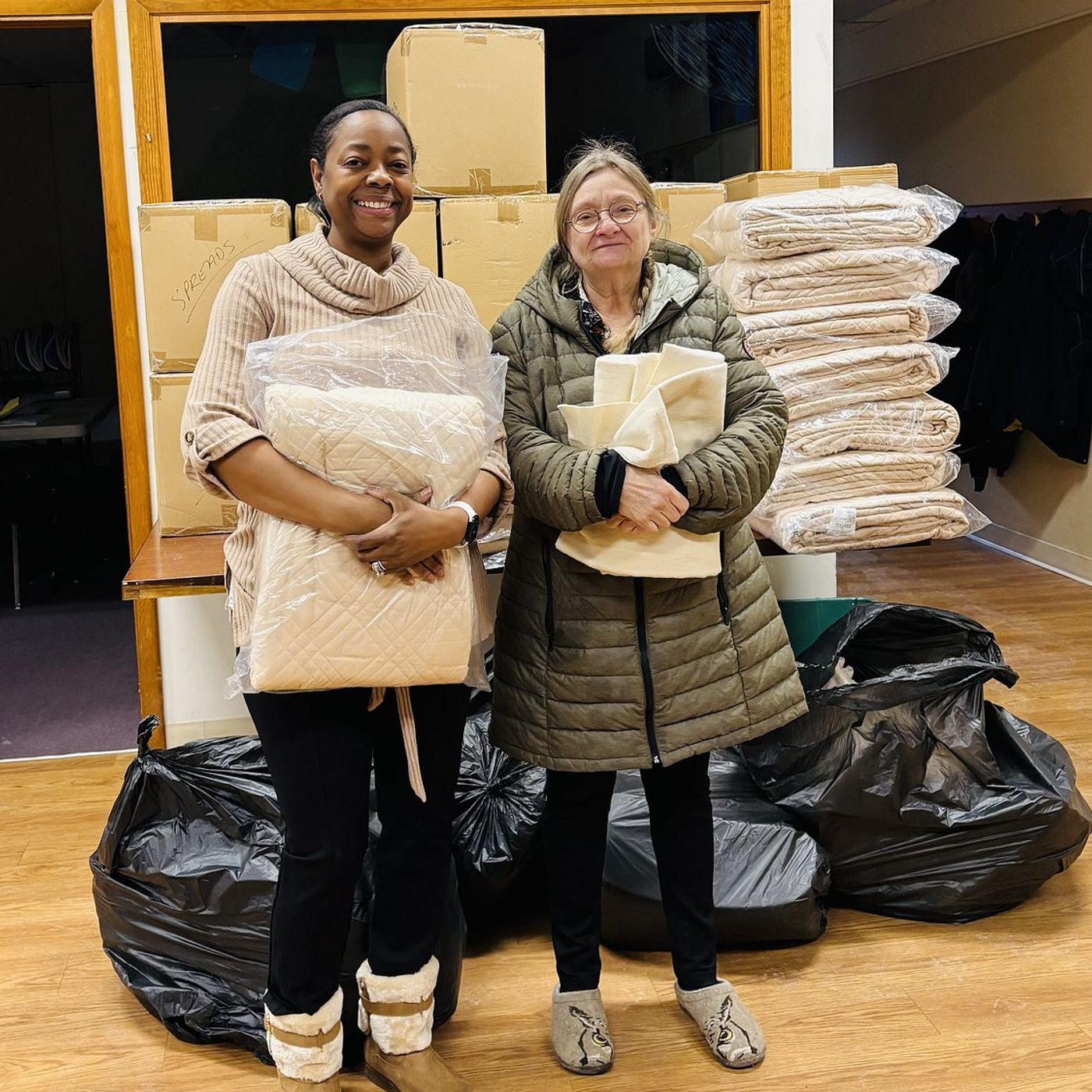 Oak Crest retirement community donates blankets to DeKalb overnight warming center episode artwork