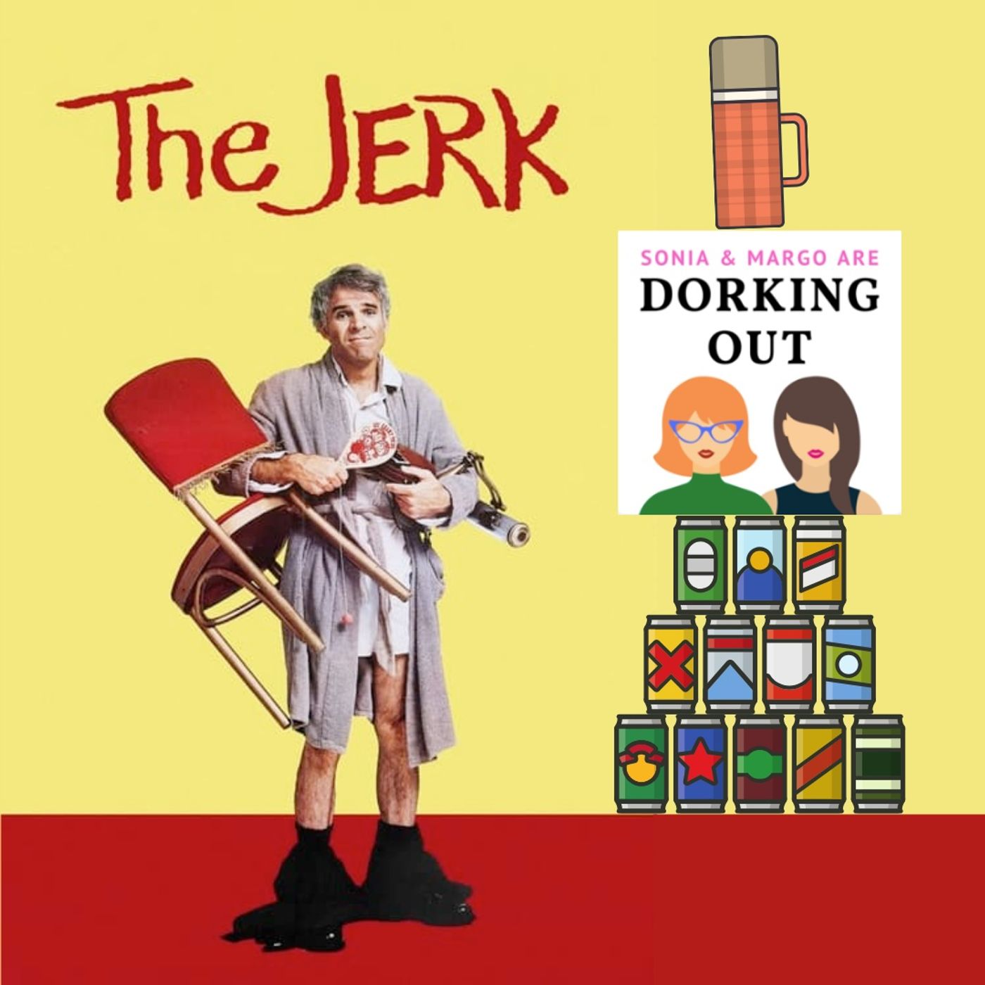 The Jerk (1979) Steve Martin, Bernadette Peters, Caitlin Adams, Mabel King, Carl Reiner