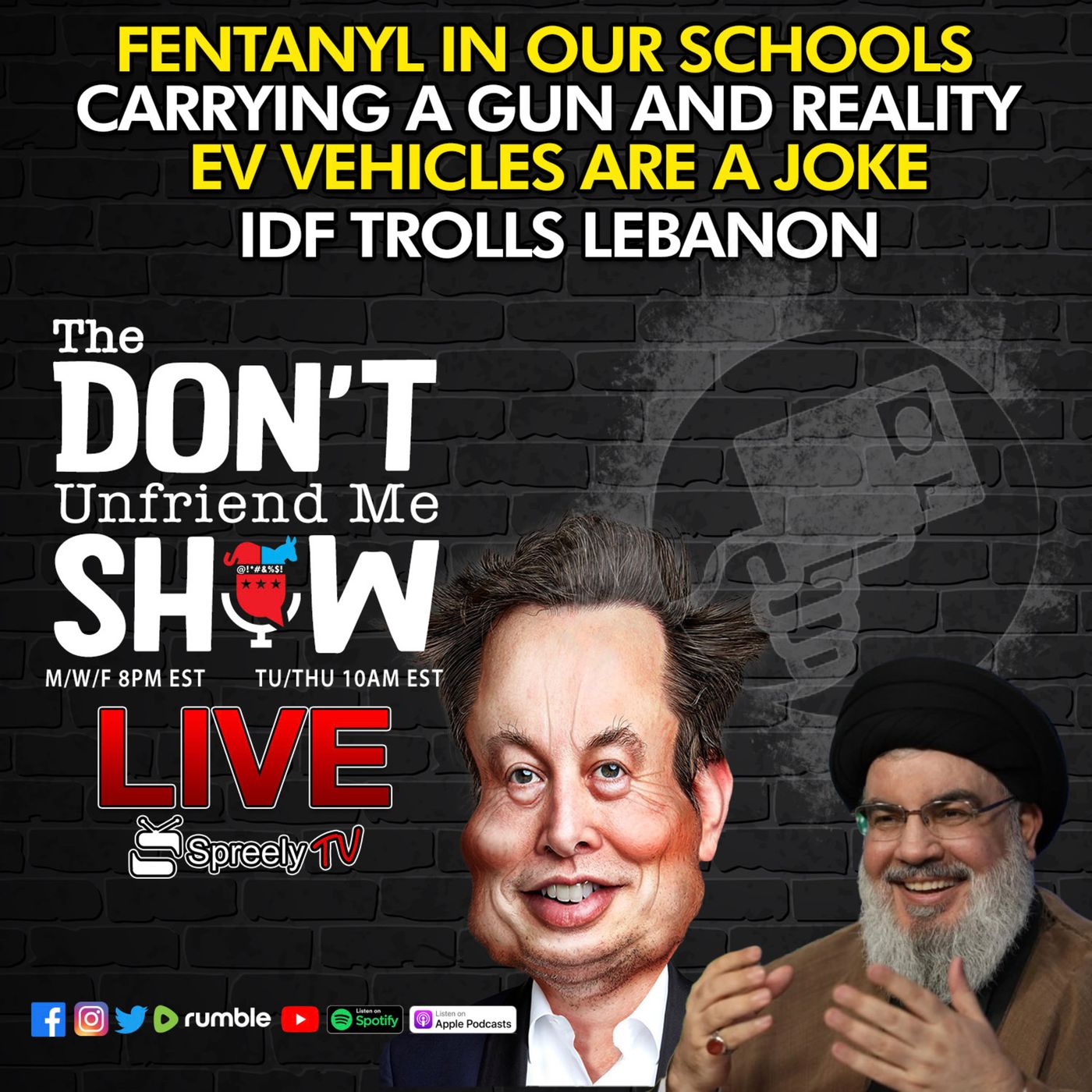 🚨 LIVE | 03NOV23: EV Myth. Lebanon Trolled. Fentanyl In Our Schools. Carrying Reality. episode artwork