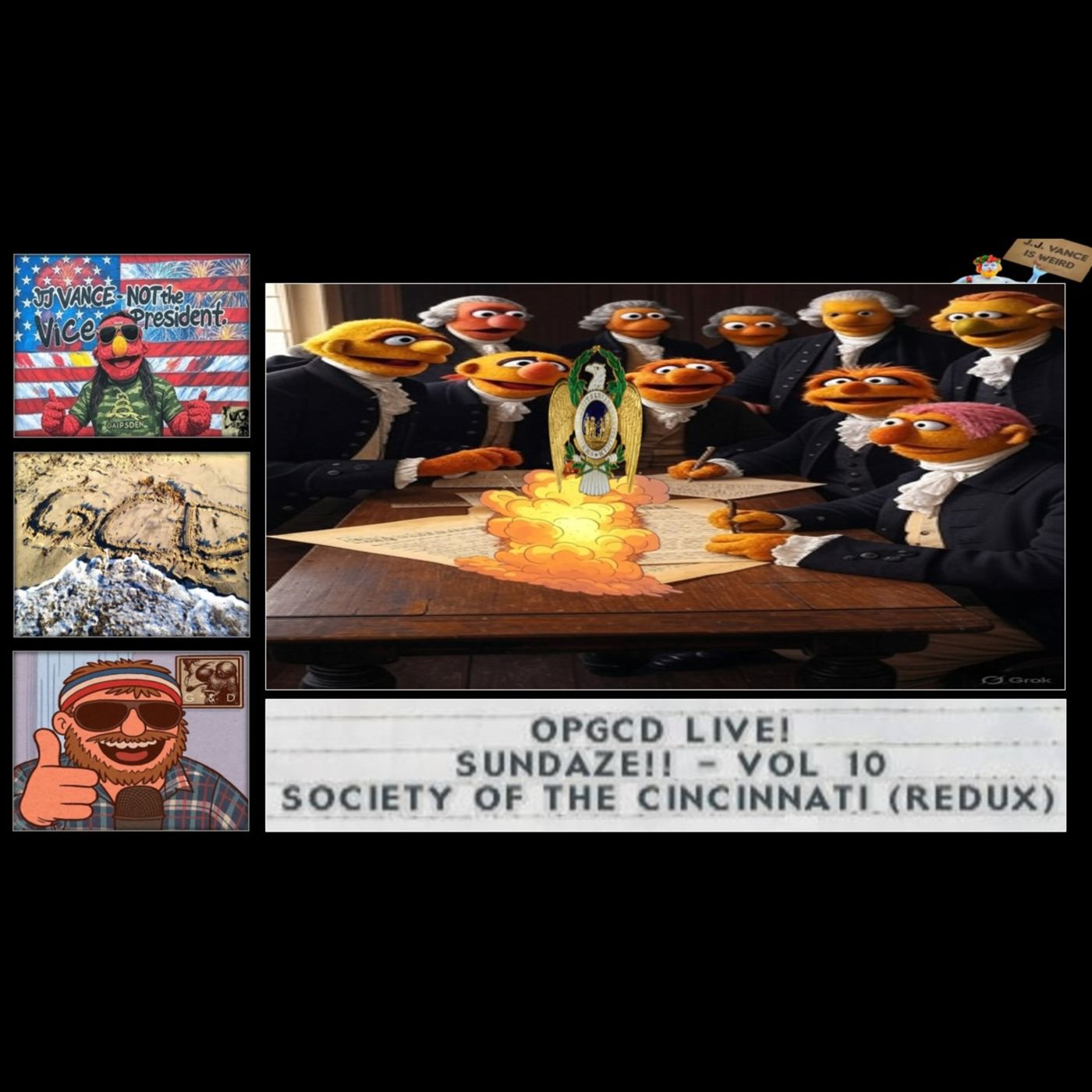 OpGCD Live! Sundaze!! - Vol 10 - Society of the Cincinnati (Redux) - FREE PATREON PREVIEW
