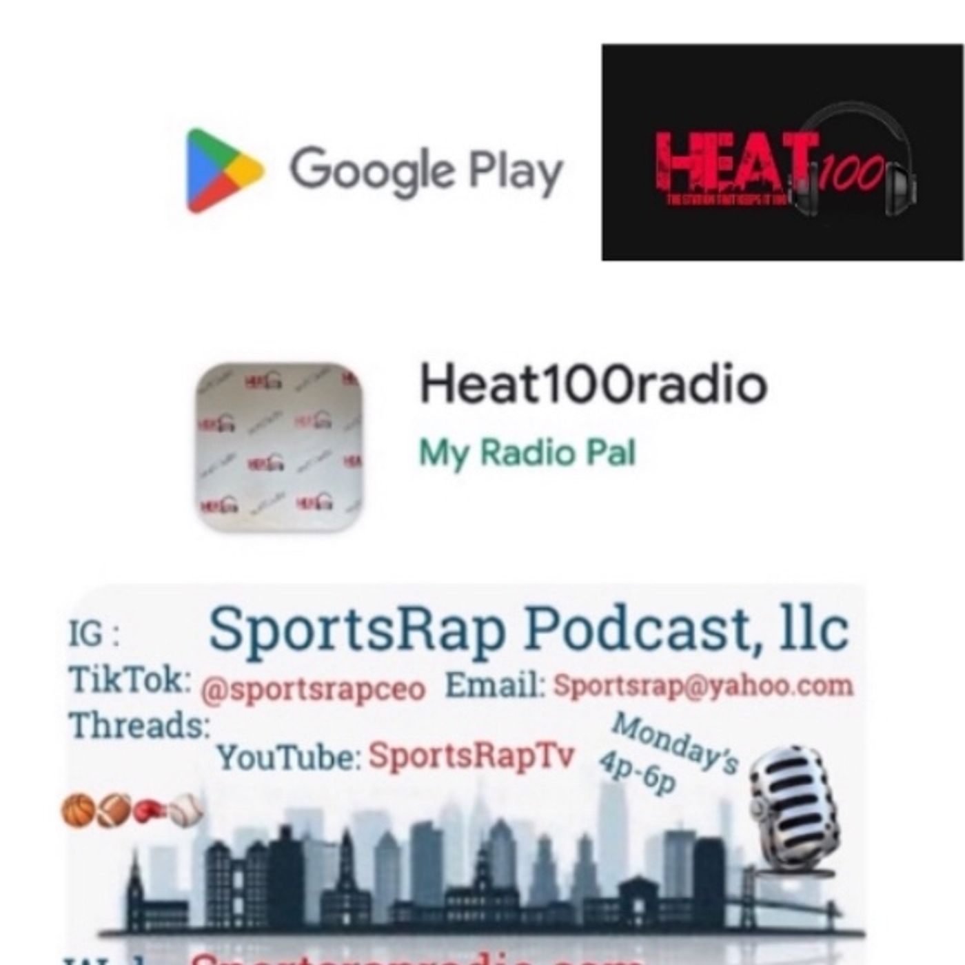 SportsRap Live!!! episode artwork