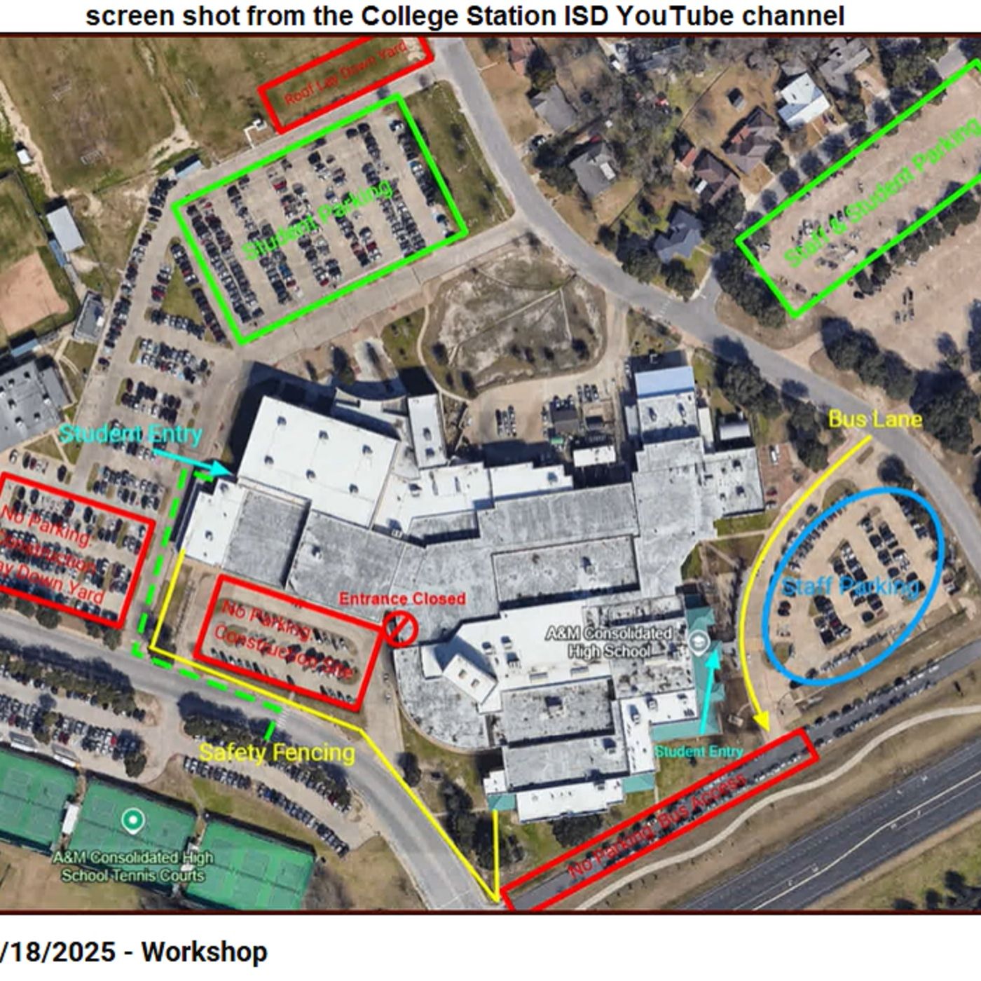 College Station ISD school board members hear what went into moving parking affected by expanding and renovating Consolidated High School episode artwork