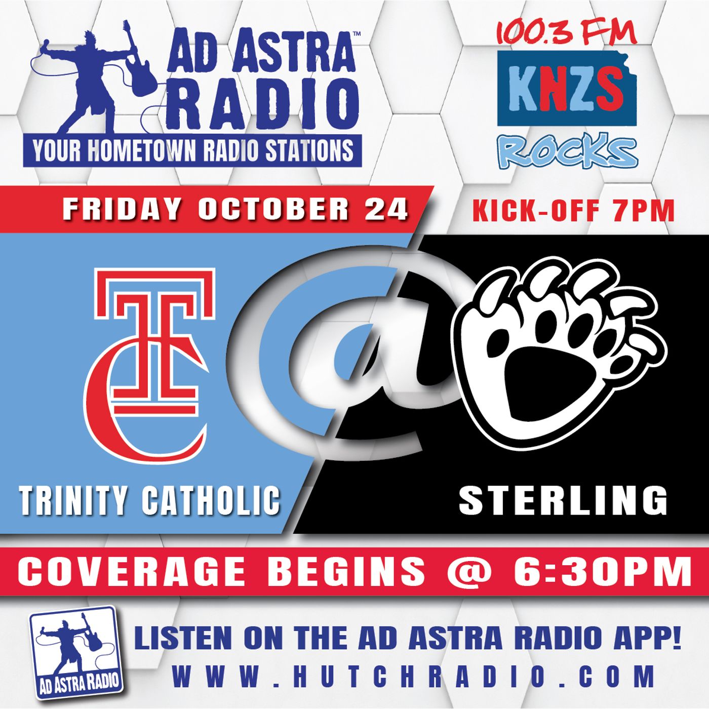 Hutch Trinity Catholic Celtics at Sterling Blackbears Football Celtics Broadcast-October 24, 2025) episode artwork