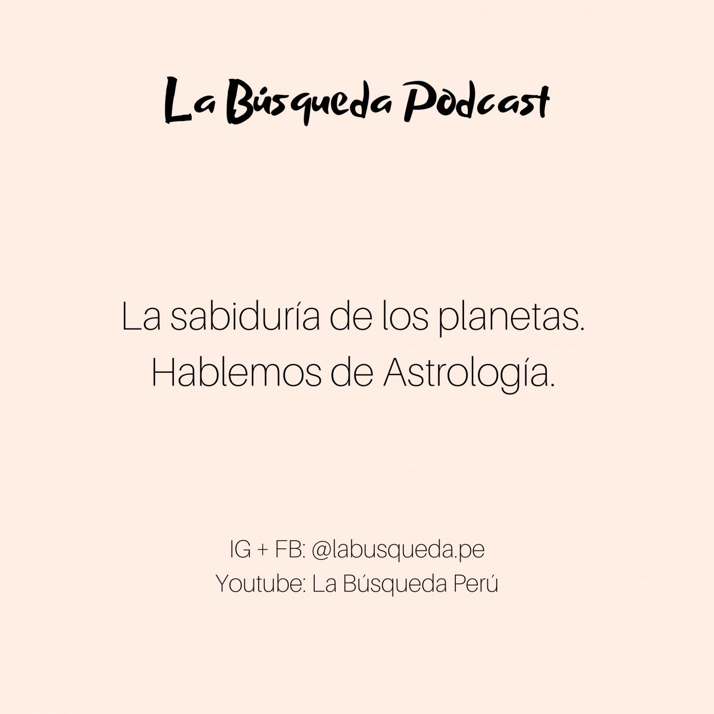 La Búsqueda Podcast.