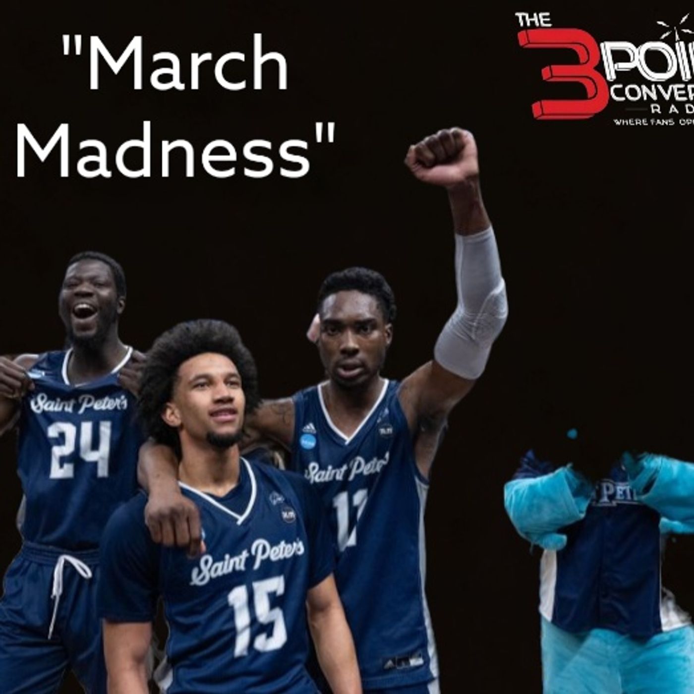 The 3 Point Conversion Sports Lounge - The Top 4 Influencers Of The NBA, NFL Free Agency, Dolphins Winners, March Madness All Time High episode artwork