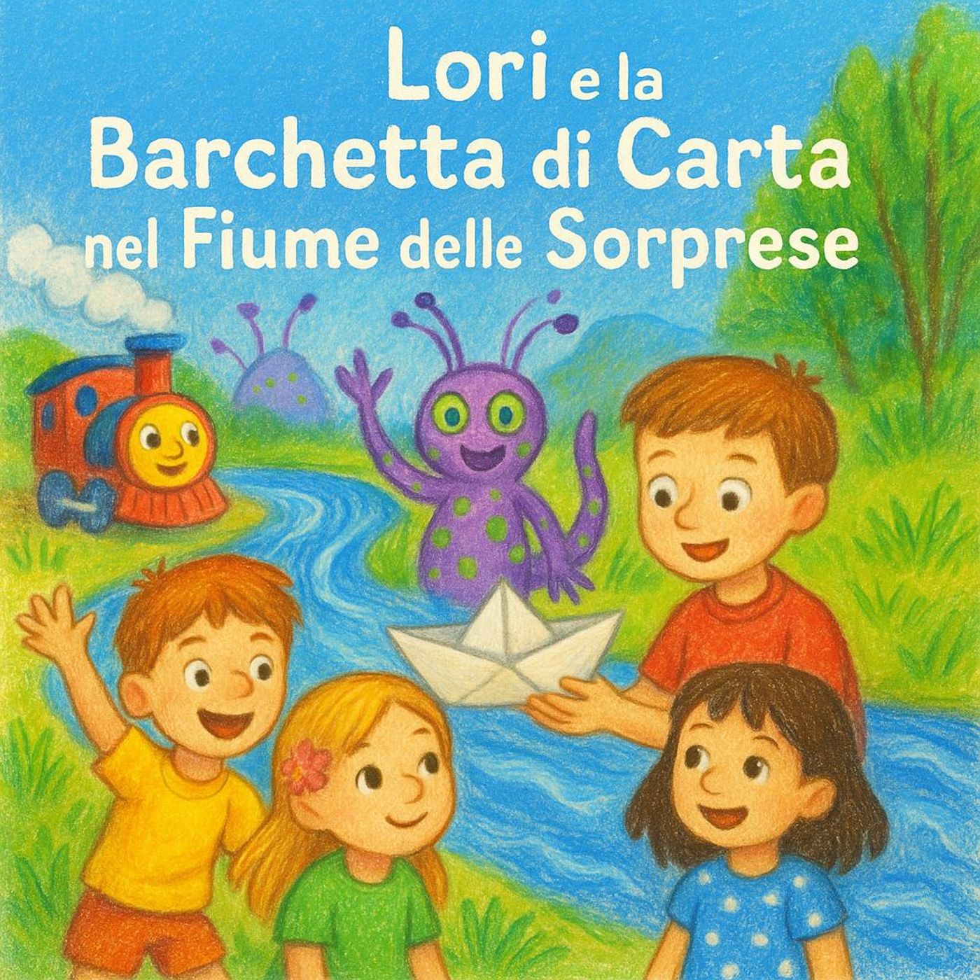 Lori e la Barchetta di Carta nel Fiume delle Sorprese