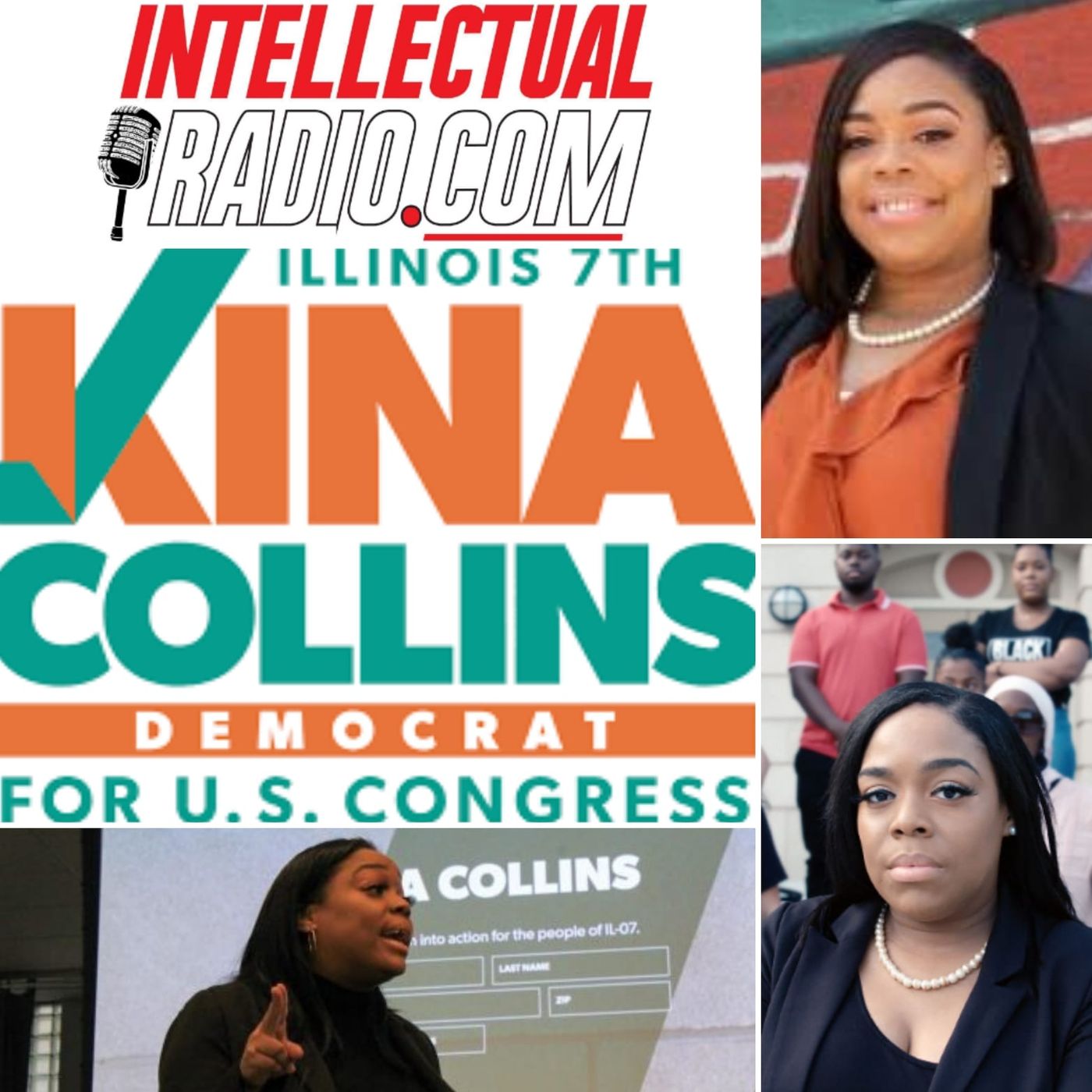 Candidate for Congress in the 7th District,  Kina Collin/The DRive @ 5 W/Roman Podcast episode artwork
